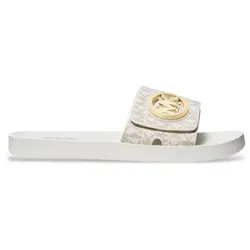 Michael Kors für Damen. 40R4MKFA1B Charme Flip Flops weiß (40), Wohnung, Klettverschluss, Lässig