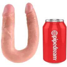 KING COCK U-förmiger Doppelspaß 33,5 cm