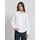 Tommy Hilfiger Regular Fit Hemdbluse mit Logo-Stitching, Weiss, 42