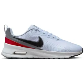 Nike Air Max Nuaxis Sneaker Herren 002 football grey/black-white-gym red 45