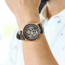 BULOVA Sutton Automatik Braun 97A169