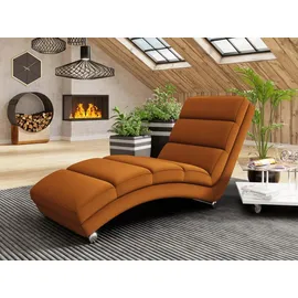 Mirjan24 Relaxliege, Orange, Holz, Rechteckig, 62x84x180 cm Wohnzimmer, Sessel Relaxliegen