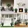 Homcom 2er-Set Künstlicher Lavendel, 42 cm Zimmerpflanze, Kunstpflanze in Kugelform, große Dekorative Kunstblumen für Zuhause, Büro, Flur, Garten, Violett+Grün