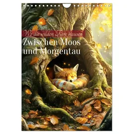 Calvendo Zwischen Moos und Morgentau (Wandkalender 2026 DIN A4 hoch), CALVENDO Monatskalender: