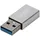 Logilink USB-A auf USB-C Adapter Silber