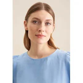 Seidensticker Shirtbluse Schwarze Rose Blau 40