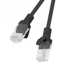 LANBERG Netzwerkkabel 5 m Cat.5e Schwarz