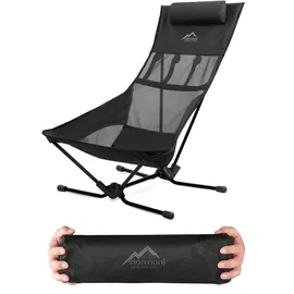 normani Outdoor Sports Campingstuhl Saskatchewan Schwarz