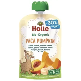 Holle Pouchy - Paca Pumpkin Kürbis, Pfirsich, Banane & Hafer 1 x 100 g