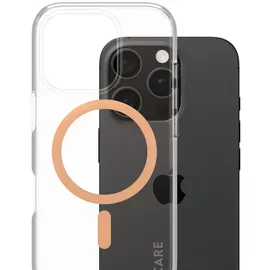 Panzer Glass iPhone 16 Pro Flagship Case transparent/pfirsich