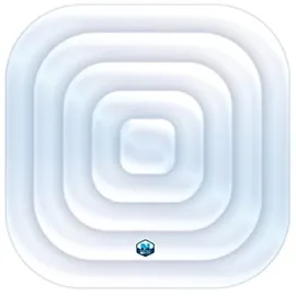NETSPA – SP-N1414014 – NetSpa aufblasbarer Deckel für Whirlpool, quadratisch, 118x118 cm (kompatibel Bohemian)