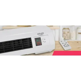Adler AD 7714 Elektrischer Raumheizlüfter 2,2 kW weiß