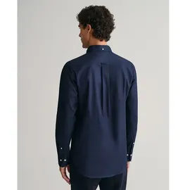 GANT Pinpoint Oxford Langarmhemd Blau XL