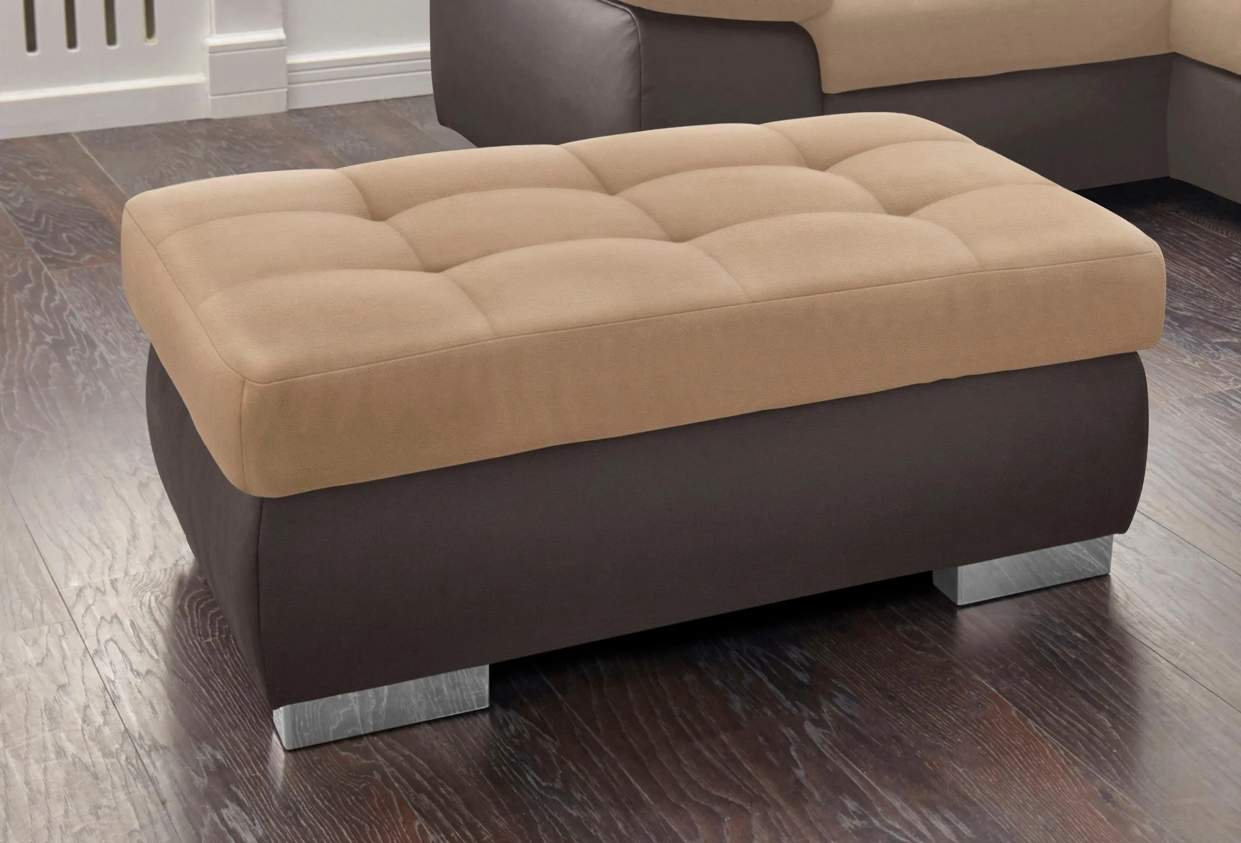 sit&more Hocker »Ontario«, mit Stauraumfach sit&more mokka/cappuccino