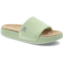Grüne Flip-Flops Rieker Flache Schuhe, 40