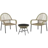 Möbel Kraft Prato Set 3-tlg. Beige