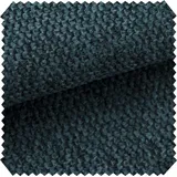 novely® MATERA - Grob Gewebter Mélange Möbelstoff - UV-Beständiger Polsterstoff - Pflegeleichte Meterware 1lfm - Farbe: 12 Ozeanblau - Blau