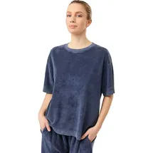 Mandala Damen Easy Does It T-Shirt (Größe M, blau)