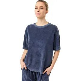 Mandala Damen Easy Does It T-Shirt (Größe M, blau)