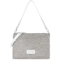 Valentino Nabilah Pochette Synthetik Silberfarben