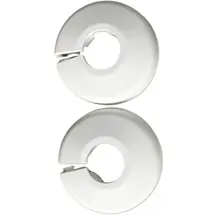 PVC-Klapprosetten 15 mm 2 Stück