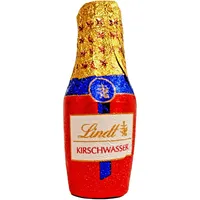 Lindt Kirschwasser Fläschchen 28 pcs. in Zartbitter-Schokolade 600 g