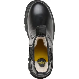 Buffalo Stiefel BUFFALO "Buffalo ASPHA CHELSEA WARM - VEGAN BOX - BLACK", Damen, Gr. 42, schwarz, Kunstfaser, unifarben, Schuhe Stiefel