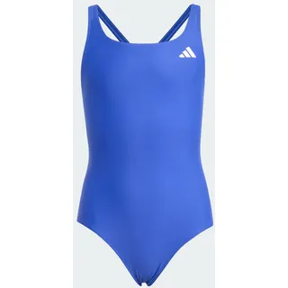 Adidas Kinder Badeanzug mit V-förmigem Rückendesign blau 122-128cm 7-8J