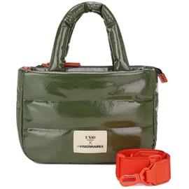 LES VISIONNAIRES Schultertasche Unio Cortina, Polyester grün