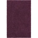 Myflair Hochflor-Teppich "Shaggy Shag, LAGERRÄUMUNG", lila (aubergine, lila), B:152cm H:38mm L:244cm, Polypropylen (PP), MYFLAIR MÖBEL & ACCESSOIRES, Teppiche, gewebt, Uni Farben, ideal im Wohnzimmer & Schlafzimmer