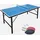 sweeek Mini Indoor Tischtennisplatte Klappbar Blau