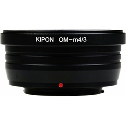 Kipon Adapter Olympus OM Objektiv an MFT Kamera, Objektivadapter, Schwarz