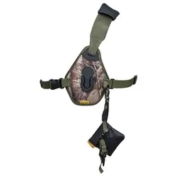 Cotton Carrier Carrier Skout G2 schlankes Brustgeschirr für 1 DSLR- oder DSLM-Kamera Camouflage