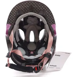 Uvex oyo Kinderfahrradhelm, Farbe:plum - dust rose,