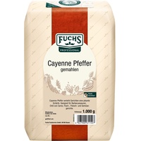 Fuchs Cayenne Pfeffer / Chili gemahlen (1 x 1 kg)