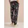 Cecil Florale Loose Fit Hose Blau 52