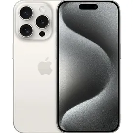 Apple iPhone 15 Pro 128 GB Titan Weiß