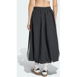 adidas Ballonrock Damen Gestreift Schwarz 38