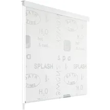 vidaXL Duschrollo 80x240 cm Splash-Design