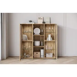 Home Affaire Caro 120 x 122 x 39,5 cm Braun