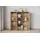 Home Affaire Caro 120 x 122 x 39,5 cm Braun