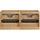 petits-meubles Waschtischunterschrank 120 x 59 cm Beige/Braun