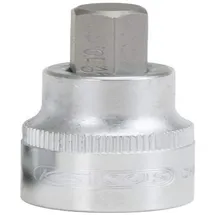 KS Tools 1/2" Bit-Stecknuss Innensechskant, kurz, 12mm