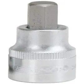 KS Tools 1/2" Bit-Stecknuss Innensechskant, kurz, 12mm