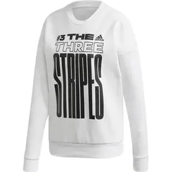 ADIDAS adidas Damen Must Haves Graphic Sweatshirt, WHITE, S