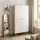 lookway Kleiderschrank HARMONY 100 x 202 x 52 cm Weiß