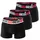Diesel Boxershorts 3 Einheiten Rot / Schwarz / Weiß M