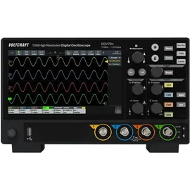 VOLTCRAFT DOV704 Digital-Oszilloskop 70 MHz 4-Kanal 1,25 GSa/s 50 Mpts 12 Bit