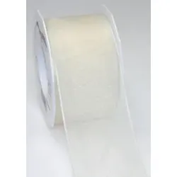 Organzaband DK 60mmx25m creme 6076025104