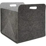Dune Design Aufbewahrungsbox 33 x 38 x 33 cm 2-tlg. Grau